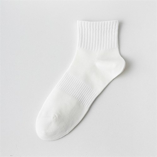 Tất nam thoáng khí TOE - Trắng