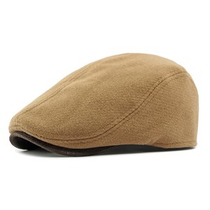 Mũ beret nam vải dạ LAUREN - Kaki