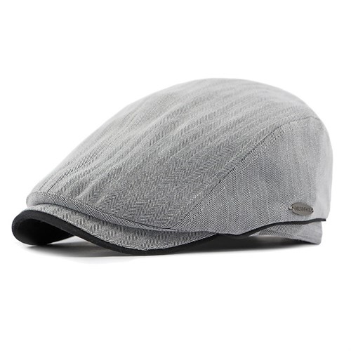 Mũ beret cotton OKSDFOX - Xám nhạt