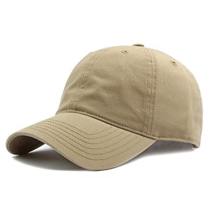Mũ lưỡi trai cotton cao cấp trơn BLANK - Kaki
