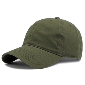 Mũ lưỡi trai cotton cao cấp trơn BLANK - Xanh quân đội