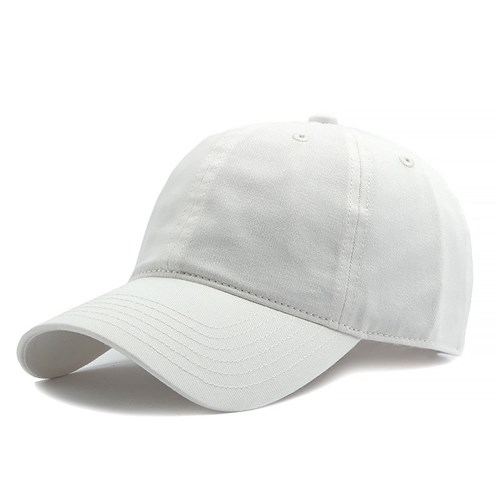 Mũ lưỡi trai cotton cao cấp trơn BLANK - Trắng